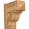 Ekena Millwork Funston Arts & Crafts Rough Sawn Outlooker, Western Red Cedar, 8"W x 16"D x 16"H OUT08X16X16FST03RWR - alternate 1